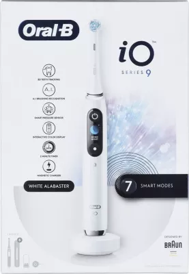 Furçë dhëmbësh elektrike Braun Oral-B iO Series 9, e bardhë