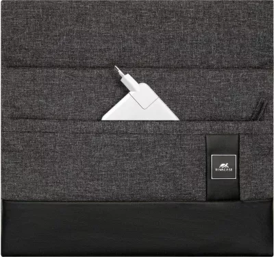 Mbështjellës për laptop RivaCase Lantau 13" për MacBook Pro/Air, zi