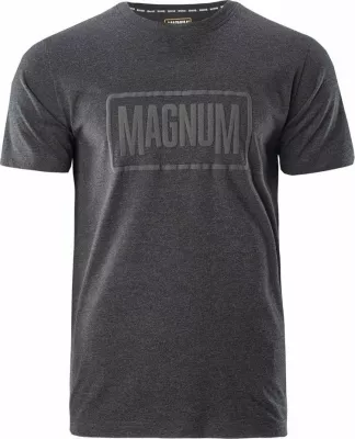 Maicë Magnum Essential T-Shirt 2.0, mëngë të shkurta, Regular Fit, madhësia M, e zezë melange