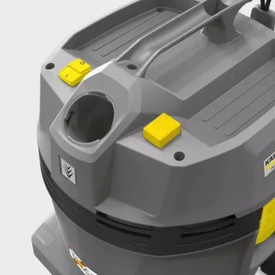 Fshesë me korrent e lagësht/thatë Karcher NT 22/1 Ap L, pastrim gjysmë-automatik i filtrit, gri