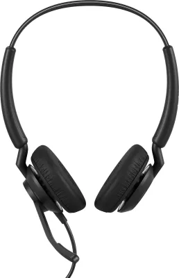 Kufje Jabra Engage 40 Inline Link, Stereo, USB-C/USB-A, binaural, e zezë