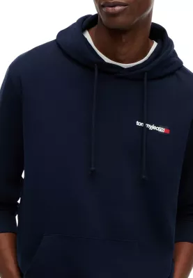 Duks me kapuç për meshkuj Tommy Hilfiger Jeans DM0DM23393, blu e errët [Madhësia: XL]