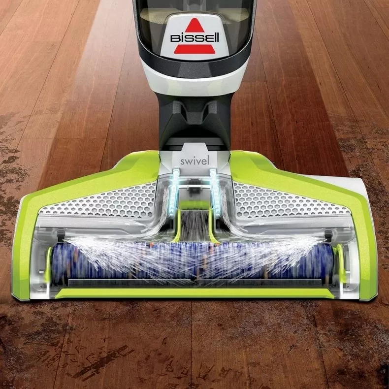 Fshesë elektrike vertikale BISSELL CrossWave Professional 17134, pa qese, 0.82L, Gri