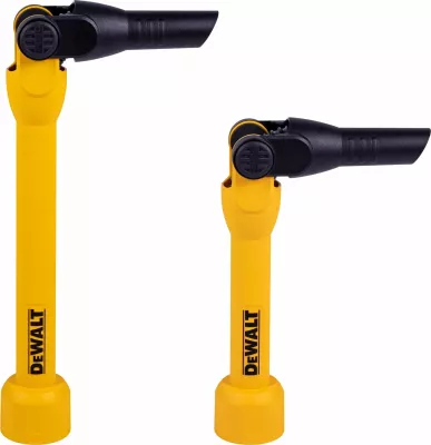 Zgjatës tubi thithës Dewalt DXVA00-1200E me kokë rrotulluese, i verdhë/zi