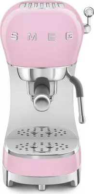 Makinë kafeje SMEG ECF02PKEU, manuale, 2 filxhanë, 1350W, rozë