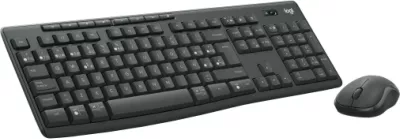 Set tastierë dhe maus Logitech MK370 Combo for Business, wireless, Bluetooth, spanjisht, i zi
