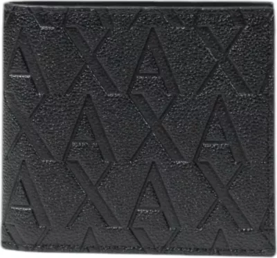 Portofol për meshkuj Armani Exchange XM000167 AF12133, i zi