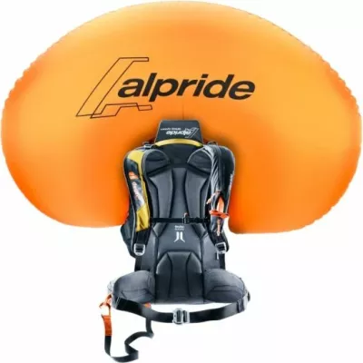 Çantë shpine Deuter për meshkuj dhe femra, turmeric/black