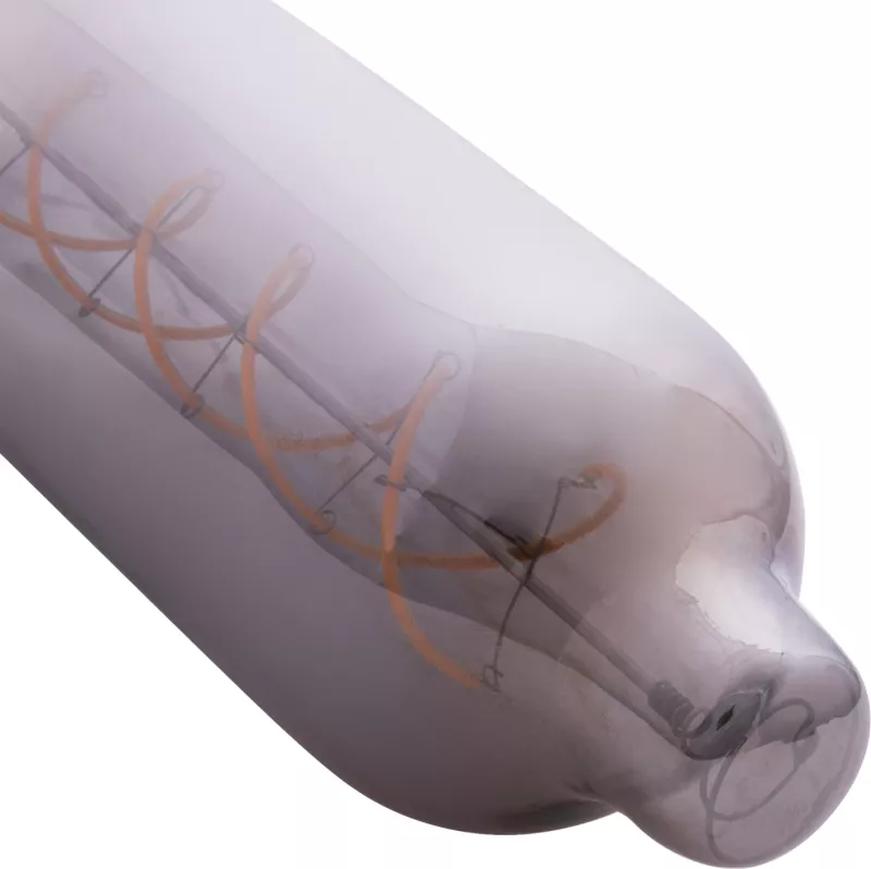 Llambë LED filament, ngjyrë tymi, JHD-NW7775, 8W, E27, 3000K, e zbehtë