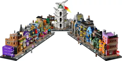 Set LEGO Harry Potter 76444 Diagon Alley Wizarding Shops