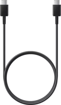 Kabllo USB-C në USB-C, Samsung, EP-DA705BBEGWW, për karikim dhe transferim të të dhënave, e zezë
