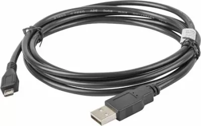 Kabllo USB Lanberg CA-USBM-10CC-0010-BK 1 m USB-A në microUSB USB 2.0, e zezë