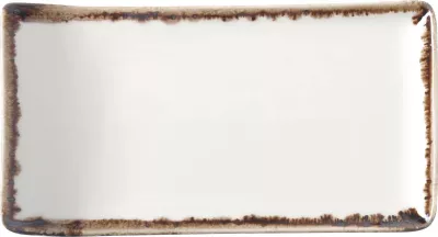Pjatë servirjeje Fine Dine Vanilla 215x90 mm porcelan, krem, set 6 copë