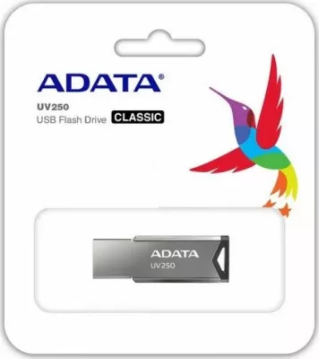 USB memorje ADATA UV250 64 GB, argjendtë