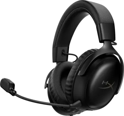 Kufje HyperX Cloud III S Wireless Gaming Headset, Bluetooth 5.3, 120h, të zeza