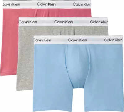 Të brendshme për meshkuj Calvin Klein Underwear Boxer Brief 3PK LV00NB4394, rozë fluo