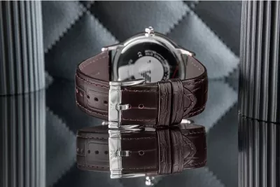 Orë dore meshkujsh Emporio Armani Renato AR11783, kafe