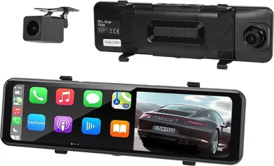 Videoregjistrues veture BLOW BLACKBOX DVR F620, 10.88", CarPlay, Android Auto, 2K, Kamerë e pasme, e zezë