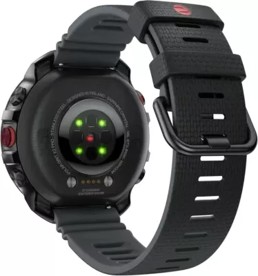 Smartwatch Polar Grit X2 Pro HR S-L, 32GB, 488mAh, e zezë