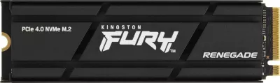 SSD Kingston FURY RENEGADE 1000GB, M.2, PCIe 4.0, me heatsink, i zi