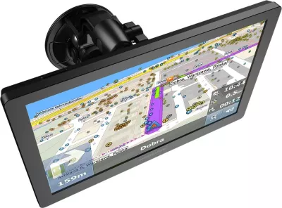 Navigacion për vetura MODECOM FreeWAY CX 9.4, Harta të Evropës, E zezë