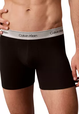Të brendshme për meshkuj Calvin Klein Underwear LV00NB4576, të zeza - argjendta [Madhësia: S]