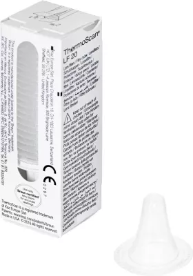 Termometër trupor Braun ThermoScan 7 IRT6520 për vesh, i bardhë