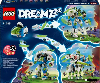 Set ndërtimi LEGO DREAMZzz 71485 Mateo dhe Z-Blob Mech Kalorësi, shumëngjyrësh