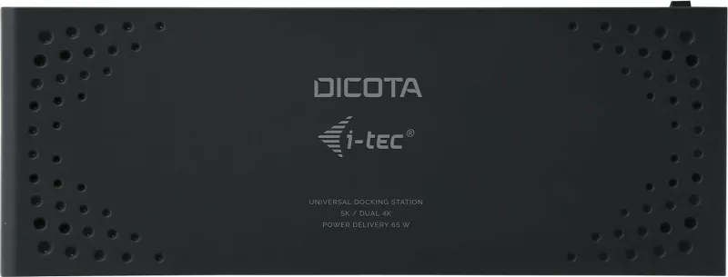 Docking station DICOTA USB-C 13-in-1, 5K HDMI/DP, PD 65W, e zezë