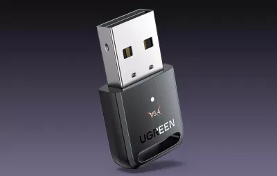 Adapter Bluetooth USB-A Ugreen CM748, Bluetooth 5.4, rreze 20 m, Plug & Play, i zi