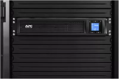 UPS line-interactive APC Smart-UPS SMC1000I-2UC 1000VA 2U rack valë sinusoide e pastër USB LCD, e zezë