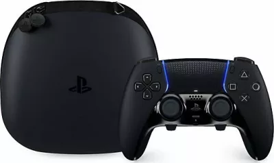 Kontroller Sony DualSense Edge për PS5, wireless/USB-C, sticka të ndërrueshëm, butona të programueshëm, Black