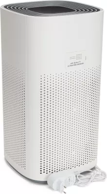 Pastrues ajri AIWA PA-200, filtër 3-në-1 HEPA H13 + karbon aktiv, me jonizues, CADR 350 m³/h, deri 42 m², 4 shpejtësi, timer, i bardhë