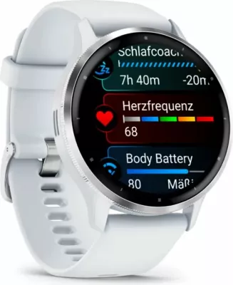 Smartwatch Garmin Venu 3 45mm, e bardhë