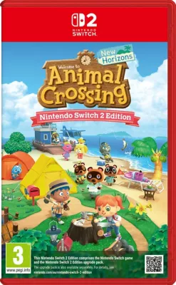 Video lojë Nintendo Animal Crossing: New Horizons, Nintendo Switch 2 Edition, për Switch 2, anglisht (US), PEGI 3, boxed