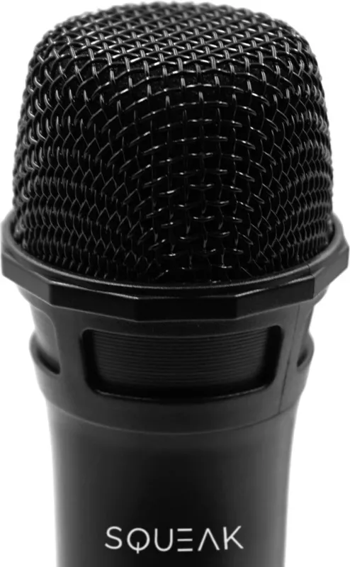 Karaoke mikrofonë SQUEAK VocalDuo 2,4G SQ1007, Set 2 copë, E zezë