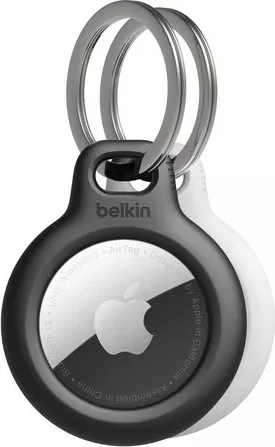 Mbajtës Belkin për AirTag, 2er-Pack, zi & bardhë