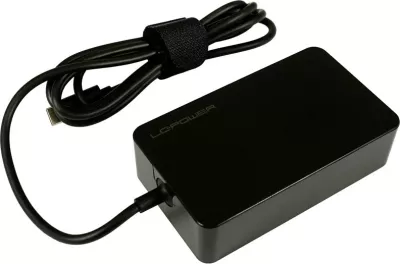 Adapter universal LC-Power LC-NB-PRO-65-C, 65W, USB-C, i zi
