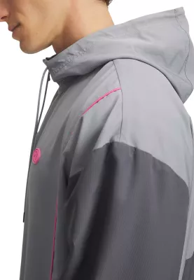 Jakne shiu për meshkuj Under Armour UA Rival Woven CB 77-6013415, gri [Madhësia: XL]