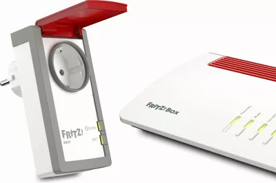 Prizë smart AVM FRITZ!DECT 210, wireless, 3450 W, IP44, e bardhë