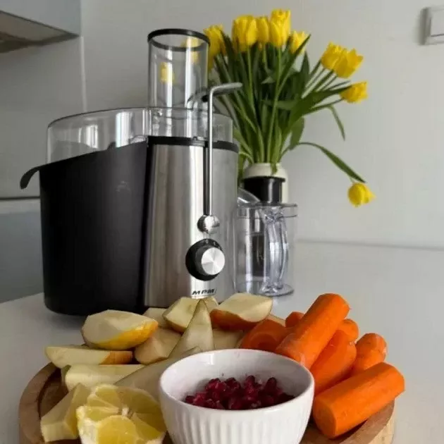 Shtrydhëse frutash MPM MSO-18M, 1000 W, Inoks, E zezë