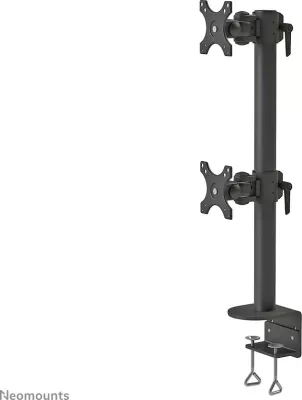 Krah monitori Neomounts FPMA-D960DVBLACKPLUS, Clamp, 15 kg, 49", i zi