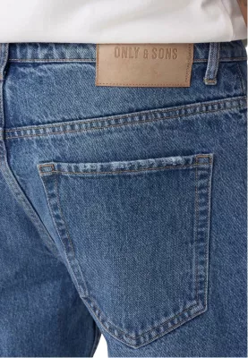 Xhinse për meshkuj Only & Sons Onsedge Straight MB 4939, denim [Madhësia: W30 L32]