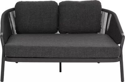 Daybed dopio XANTION, alumin i zi, litar, material OLEFIN, 157x147x88cm