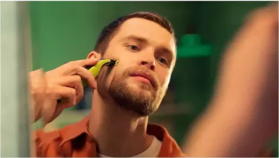 Aksesorë Lamë për Philips OneBlade QP430/50, 3 copë, të gjelbërta