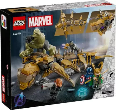 Set LEGO Marvel 76290 The Avengers VS The Leviathan