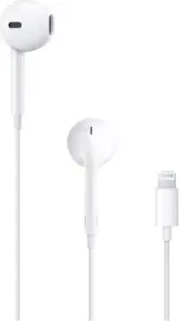 Kufje Apple EarPods me kabllo, për thirrje/muzikë, të bardha