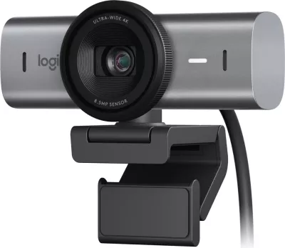 Kamerë interneti Logitech MX Brio, 4K, 8.5 MP, 3 mikrofona, Alumini