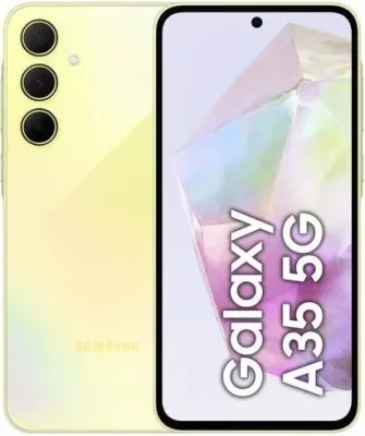 Celular Samsung Galaxy A35, 6.6", 6+128GB, DS, 5G, i verdhë