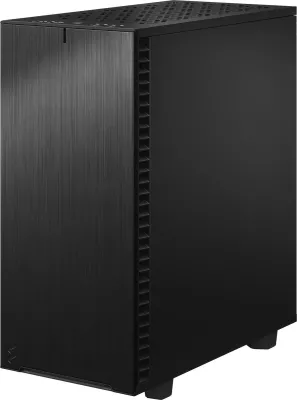 Kasë Fractal Design Define 7 Compact, Midi Tower, ATX, micro ATX, Micro-ITX, e zezë